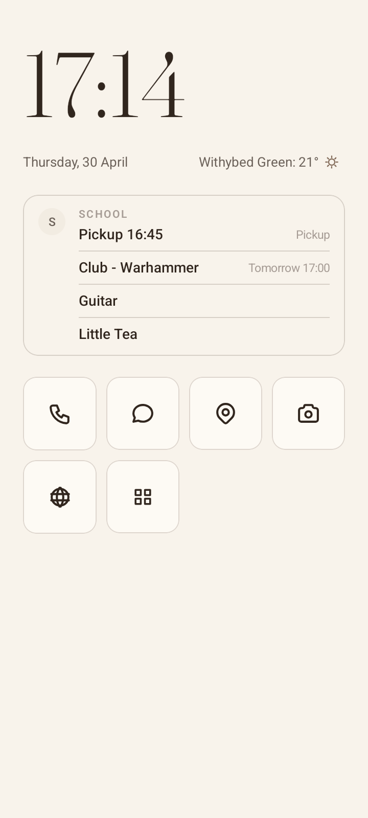 Formidably Mobile calm Android phone concept